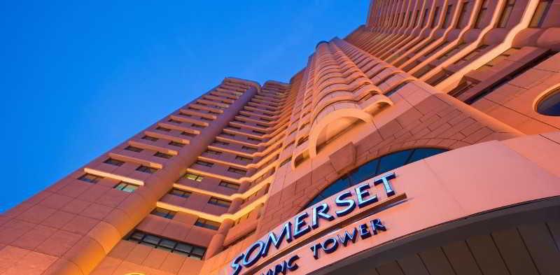 Somerset Olympic Tower Tianjin Appartement Buitenkant foto